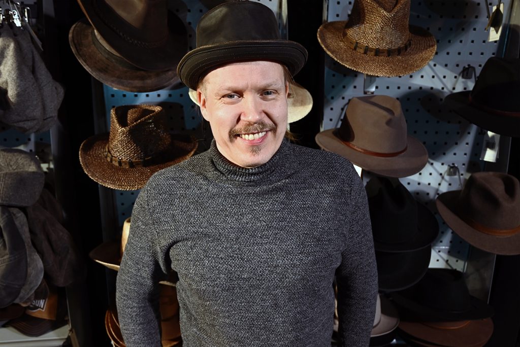 Kristian Tuomi Helsingin hattukauppa