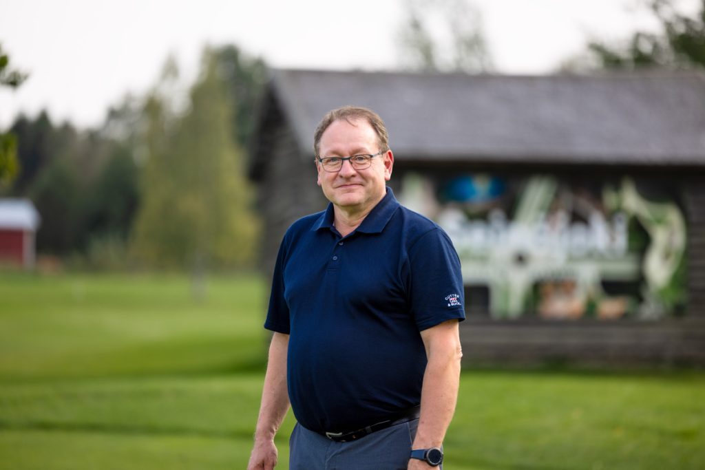 Ruuhikoski Golf yrittäjä Esa Takala